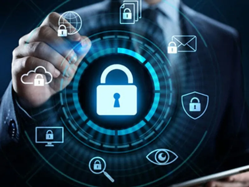 Biểu tượng email lừa đảo và cảnh báo bảo mật