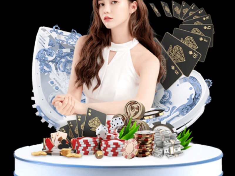 Game bài 3D vb88 với bàn Poker và chip cược